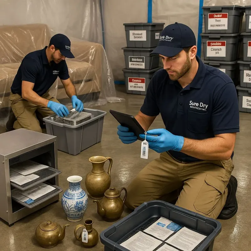 Content Protection and Restoration process in Flower Mound, TX